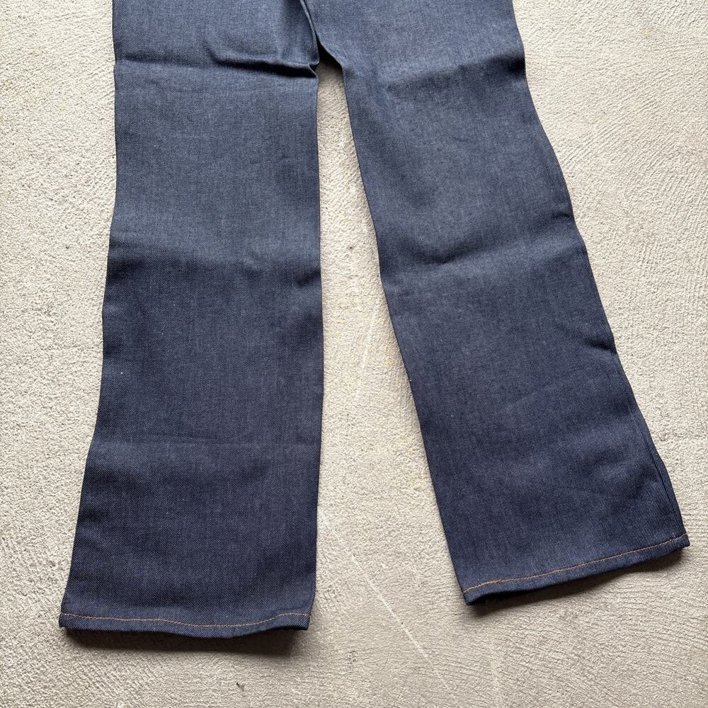 VINTAGE 90s Levis 517 Jeans Mens 34x34 Blue Denim Bootcut RAW Deadstock NOS USA - Picture 3 of 16